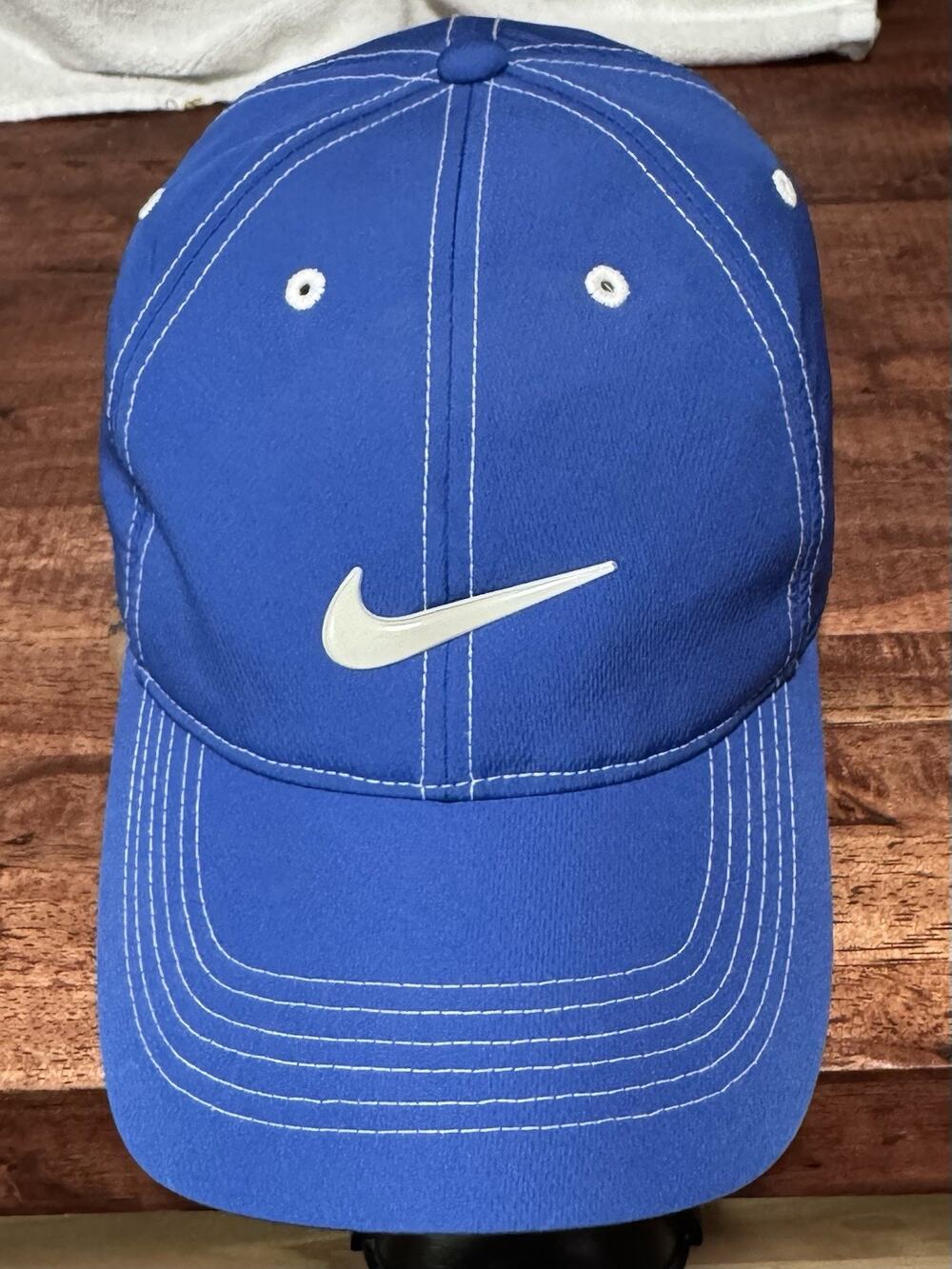 Nike Blue Baseball Cap Hat Golf Adjustable